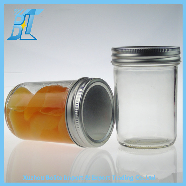 125 ml 250 ml glass jar without shoulder wholesale