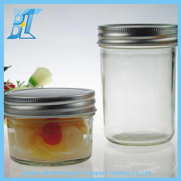 125 ml 250 ml glass jar without shoulder wholesale