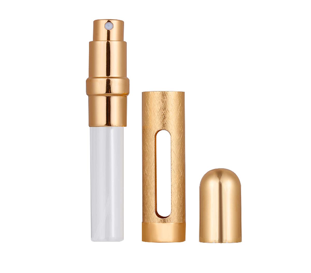 12ML 6 Colors Portable Mini Travel Perfume Bottle Atomizer Refillable Empty Spray Bottle for Women & Men Spray Scent Aftershave