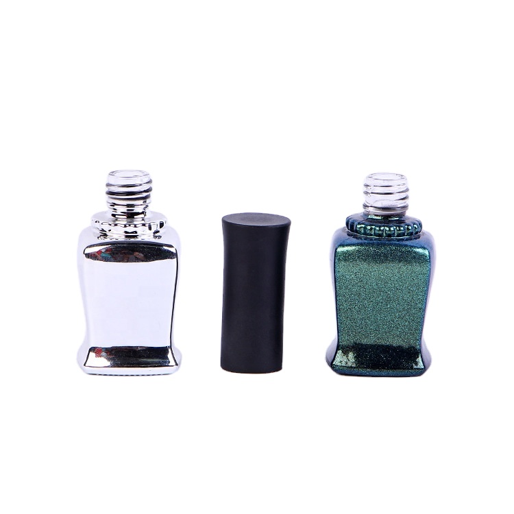 12Ml 13ML 14ML 15Ml Custom Unique Clear Empty Nail Polish Bottle With Cap
