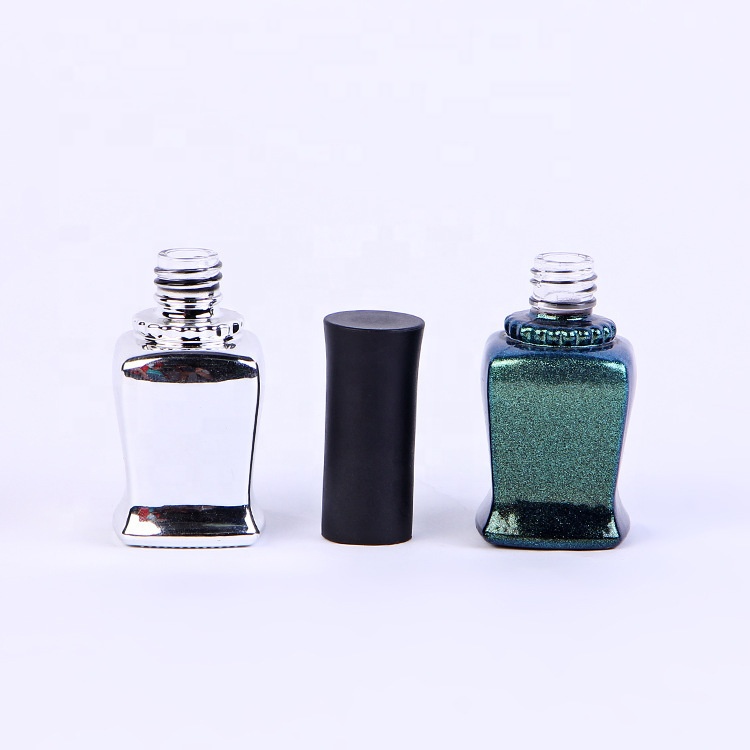 12Ml 13ML 14ML 15Ml Custom Unique Clear Empty Nail Polish Bottle With Cap