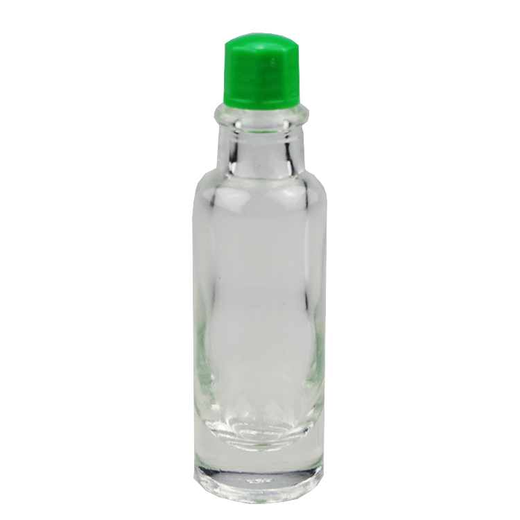 12ml 25ml 30ml 50ml Clear Pharmaceutical Safflower Oil Glass Bottle with Screw Cap