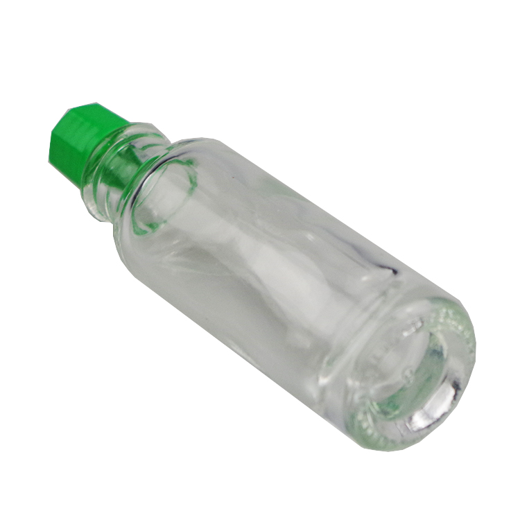 12ml 25ml 30ml 50ml Clear Pharmaceutical Safflower Oil Glass Bottle with Screw Cap