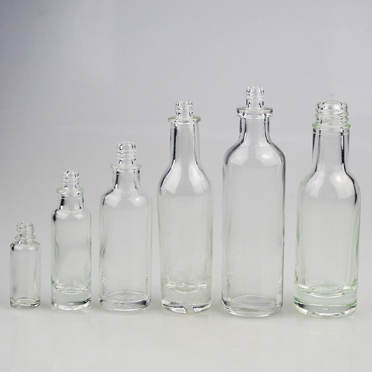 12ml 25ml 30ml 50ml Clear Pharmaceutical Safflower Oil Glass Bottle with Screw Cap