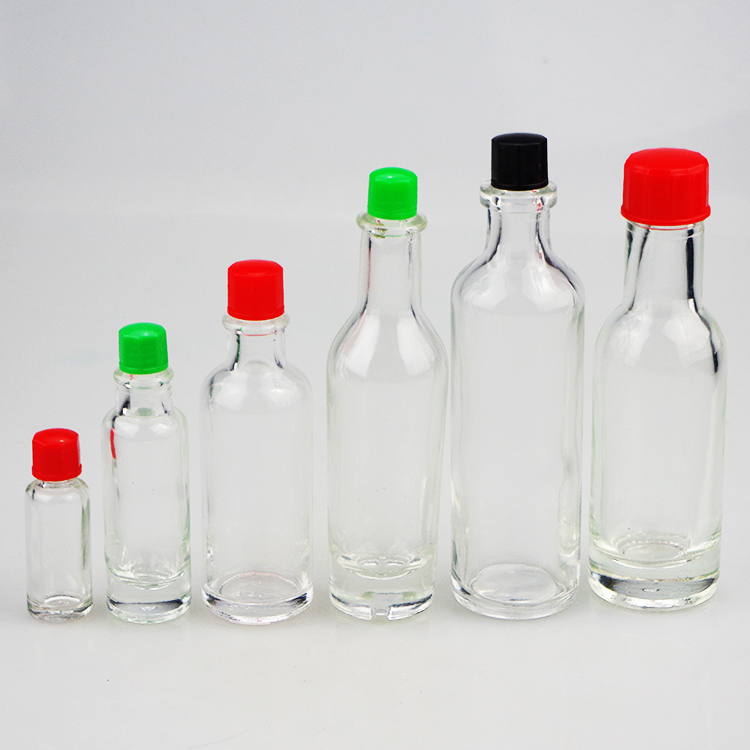 12ml 25ml 30ml 50ml Clear Pharmaceutical Safflower Oil Glass Bottle with Screw Cap