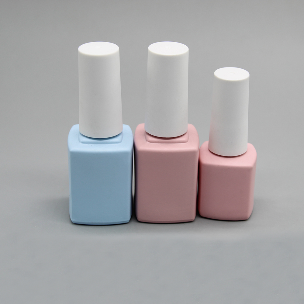 12ml Blue Empty UV Gel Polish Glass Bottle