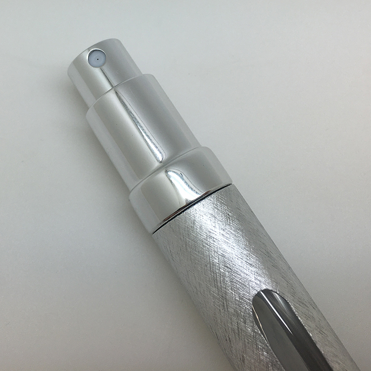 12ml Bullet Head High-grade Aluminum Tube Fashion Portable Empty Perfume Spray Bottle