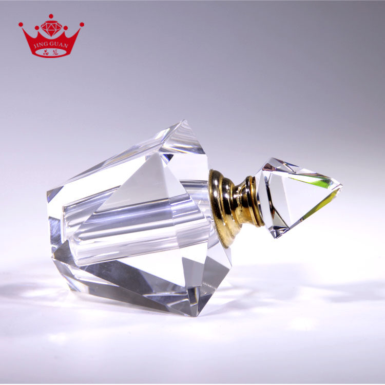 12ml Clear Trapezoidal Reed Diffuser Perfume Bottle Cosmetic Crystal Bottle With Very Cheap Price