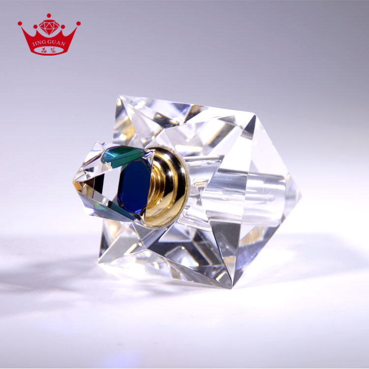 12ml Clear Trapezoidal Reed Diffuser Perfume Bottle Cosmetic Crystal Bottle With Very Cheap Price