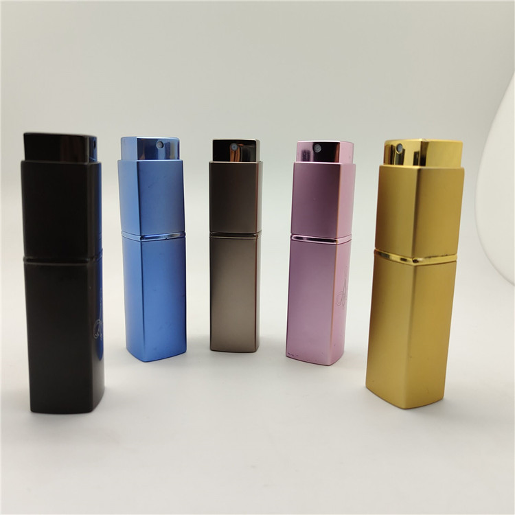 12ml Refillable perfume spray bottle travel twist atomizer perfume bottles