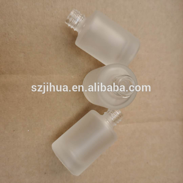 12ml Wholesale Frosted Round Shape Diffuser Empty Perfume With Glass Frosted Bottles