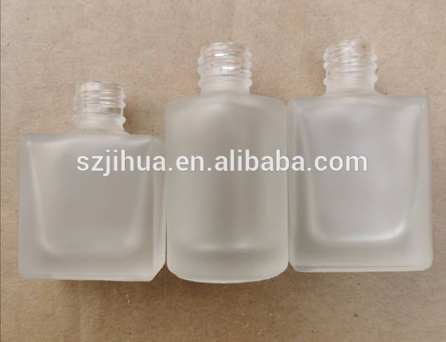 12ml Wholesale Frosted Round Shape Diffuser Empty Perfume With Glass Frosted Bottles