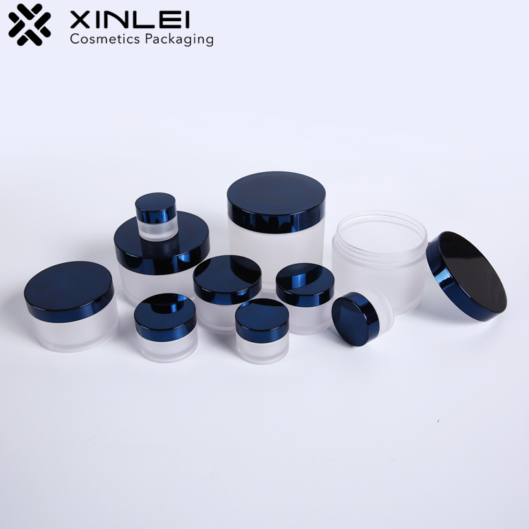 12oz 350g cosmetic PETG cream jar also body butter containers with round design and simple style