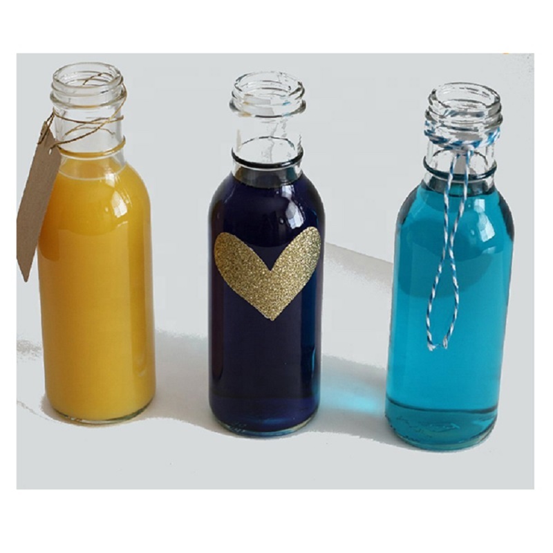 12oz 350ml sauce glass bottle with a metal or plastic cap for dressing, marinades, syrup and oil