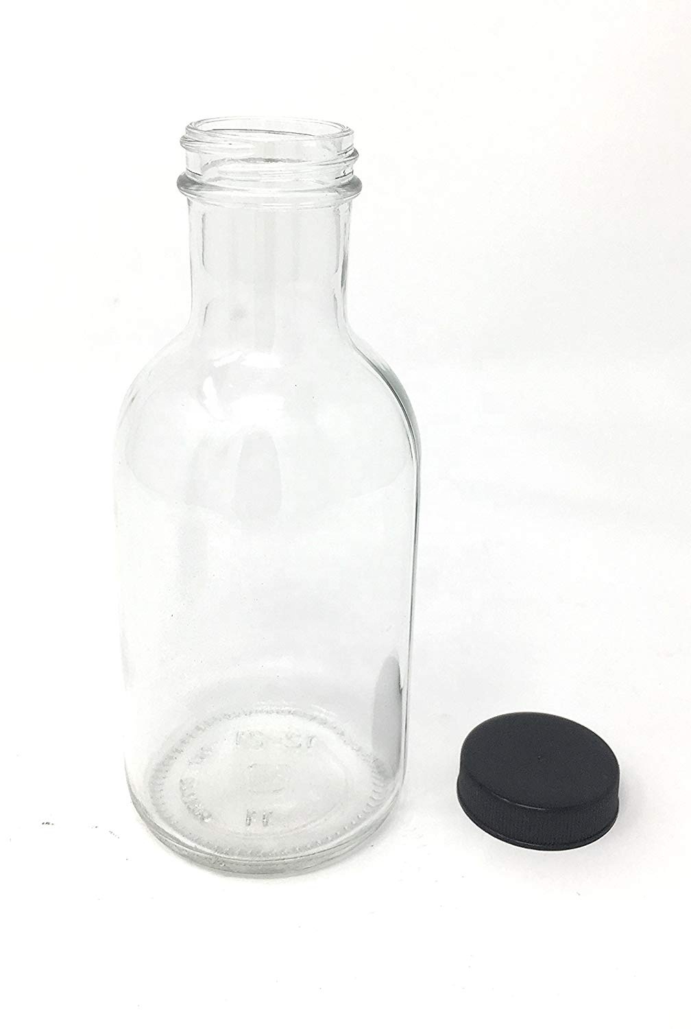 12oz 350ml sauce glass bottle with a metal or plastic cap for dressing, marinades, syrup and oil