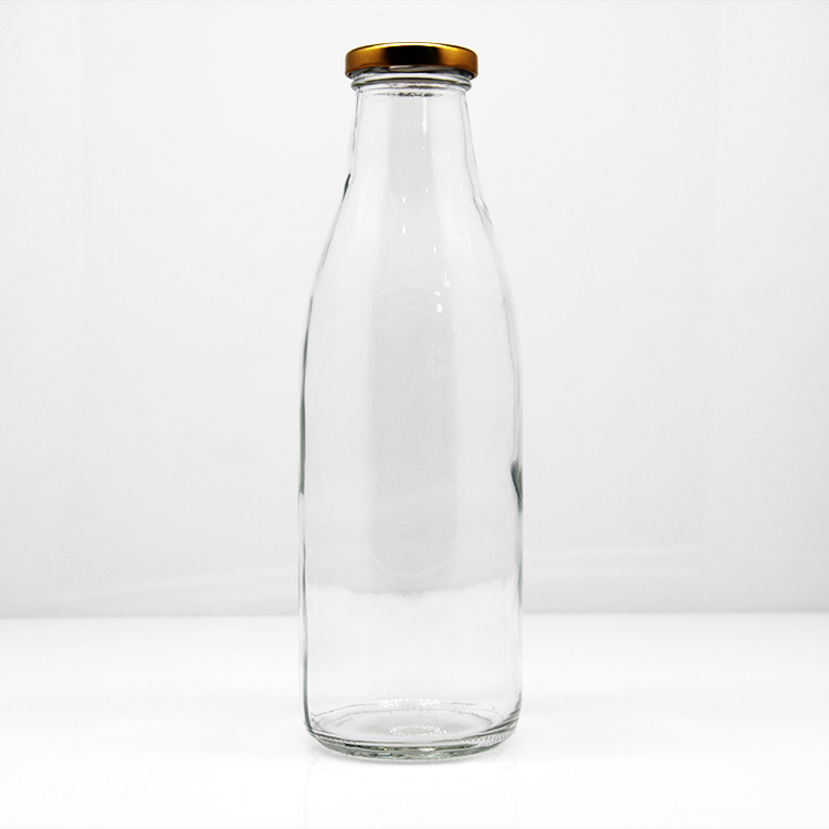 12oz Glass Beverage Bottle Round Bottle for liquid