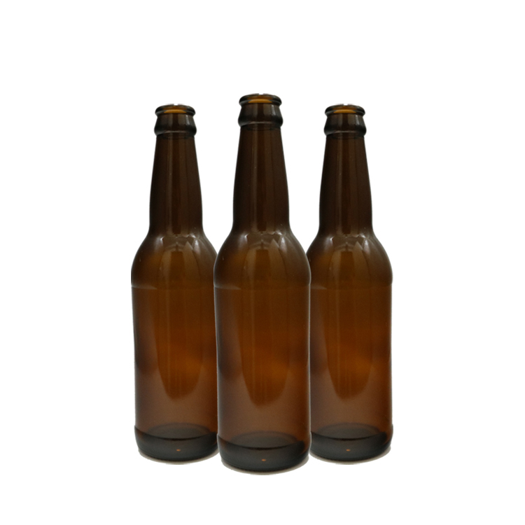 12oz Mini Size Crown Cap 330ml Beer Glass Bottle