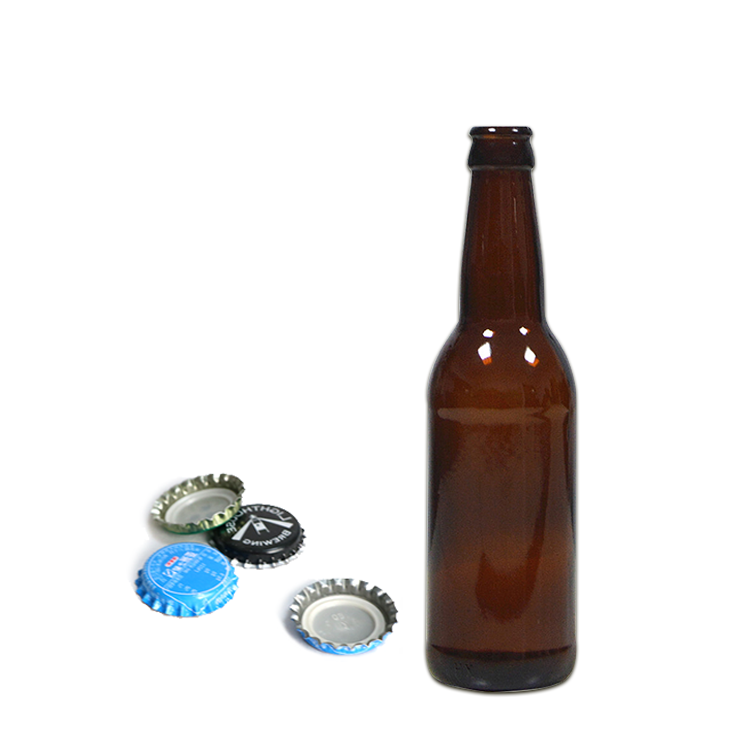 12oz Mini Size Crown Cap 330ml Beer Glass Bottle