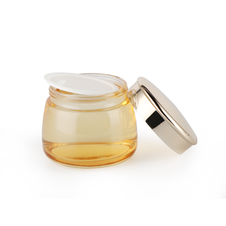 130g customized logo emballage cosmetique body face cream jars crub cream cosmetic jar colorful pots glass with lid