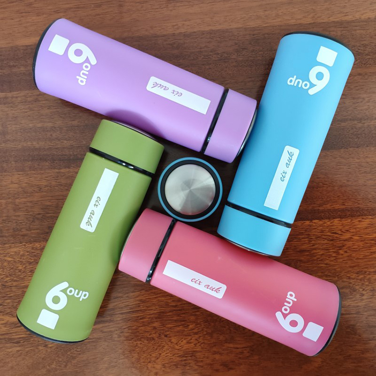 14oz 400ml promotional gifts cold water drinking glass bottles business cup with plastic cap