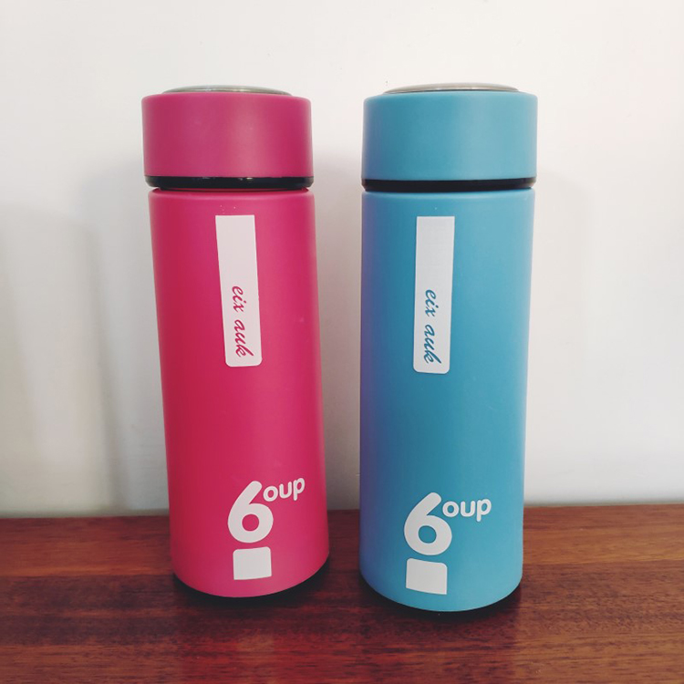 14oz 400ml promotional gifts cold water drinking glass bottles business cup with plastic cap