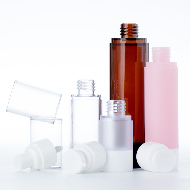 15/30/50/100ml Clear Frosted Airless Bottle Cosmetic Spray Vacuum Pump Bottle