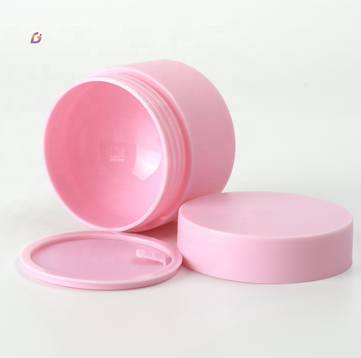 15 gram pink lid cosmetic jars pink best plastic cosmetic container