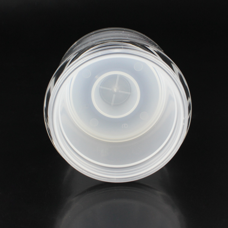 15 ml 30 ml 50 ml White Cosmetic Airless Cream Jar, 50ml airless pump container for cream