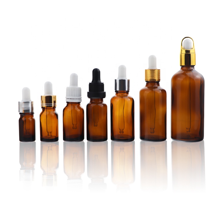 15 ml 30ml 50 ml 60 ml Clear Glass Essential Oil Dropper Bottles Serum Bottle