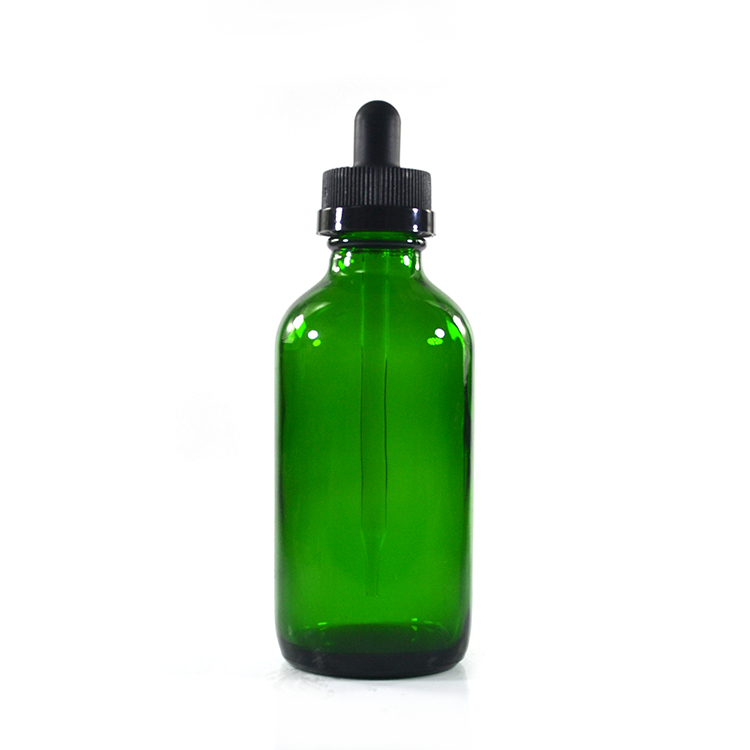 15 ml 30ml 60 ml 120ml 1 oz 2 oz 4 oz green clear amber blue boston round glass bottles with glass pipette childproof cap