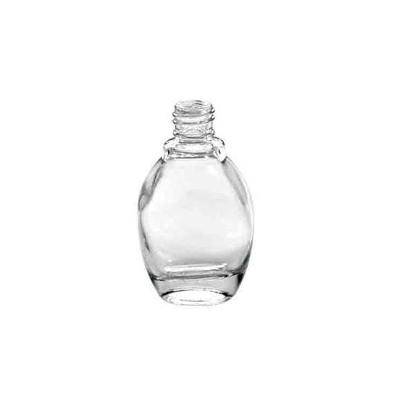 15 ml Clear Nail Polish Glass Cosmetic Bottle