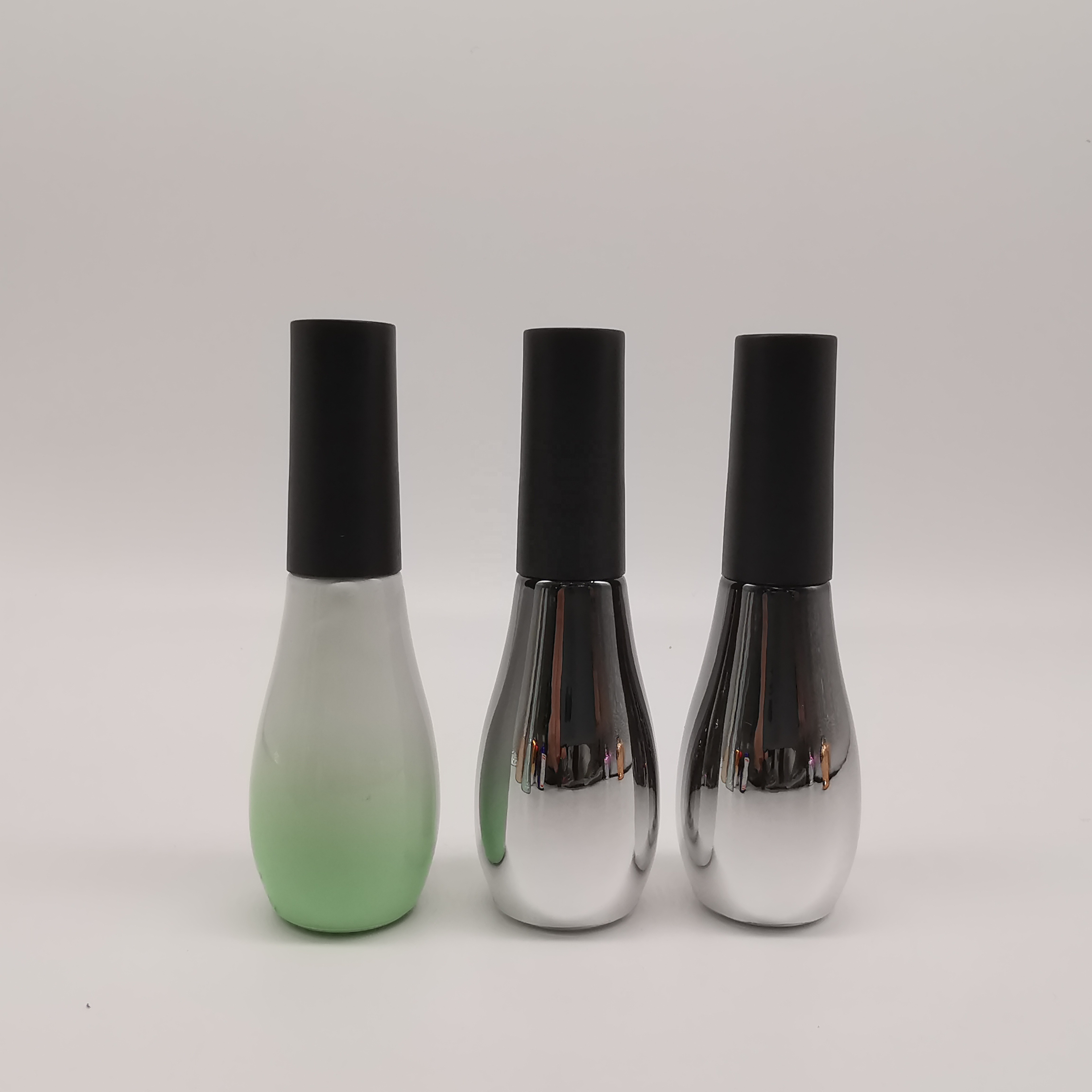 15 ml Pink Glitter Fingenail Polish Bottles New Trendy For Hand Salon