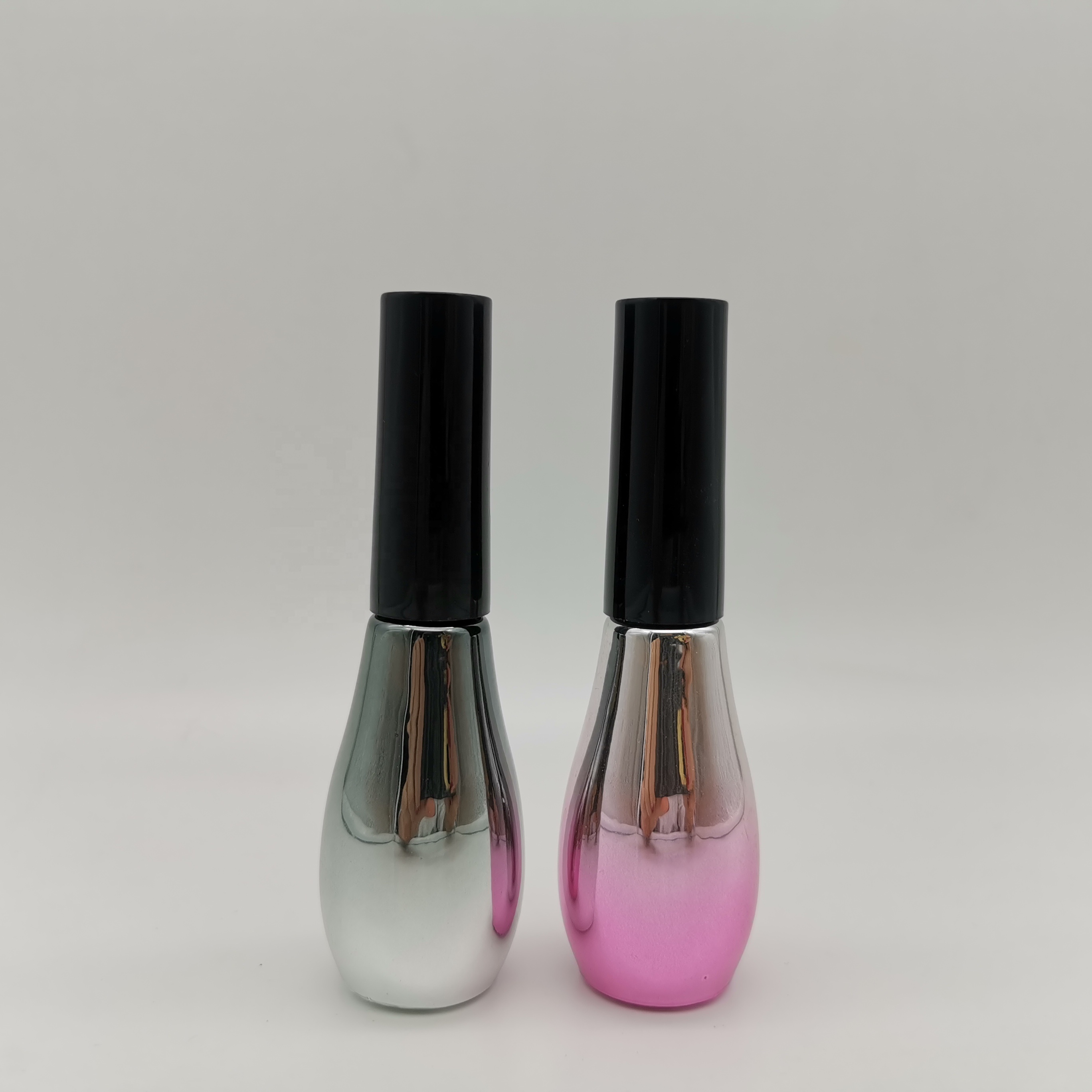 15 ml Pink Glitter Fingenail Polish Bottles New Trendy For Hand Salon