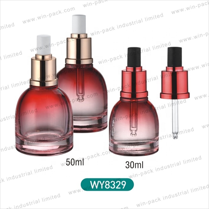 15 ml amber custom black glass vial dropper pipette bottles with silicone rubber