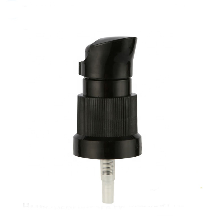 15 ml frosted brown glass essential oil bottle empty amber color cosmetic bottle with 18 mm black white beak cream pump