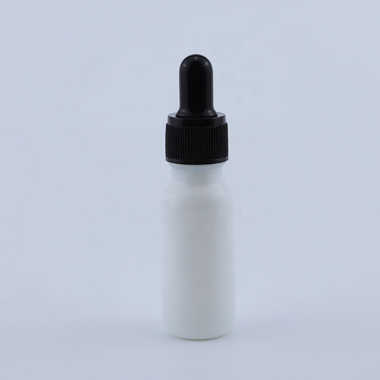 15 ml glass boston essential oil bottle colorful glass dropper bottle empty packaging glass bottle