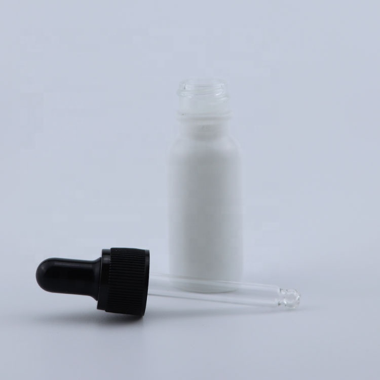 15 ml glass boston essential oil bottle colorful glass dropper bottle empty packaging glass bottle