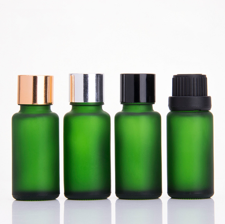 15 ml glass e liquid dropper bottle 15ml green e liquid dropper bottle packaging box cosmetic green glass bottle