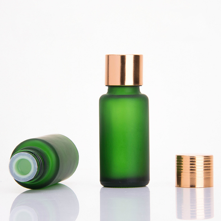 15 ml glass e liquid dropper bottle 15ml green e liquid dropper bottle packaging box cosmetic green glass bottle