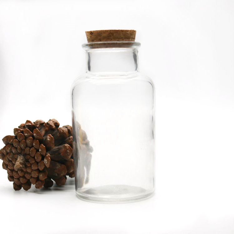 150 Millilitres 150 ml Glass Spice Jars with Airtight Cork Lid