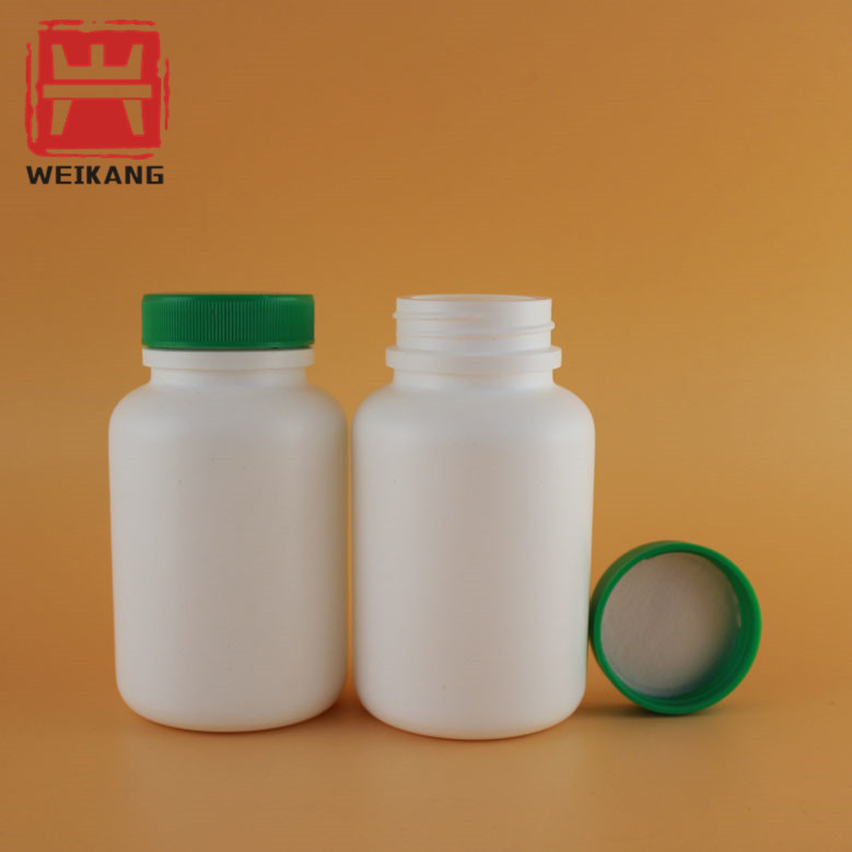 150 cc empty vitamin supplement bottles plastic medicine pill bottles with sealer