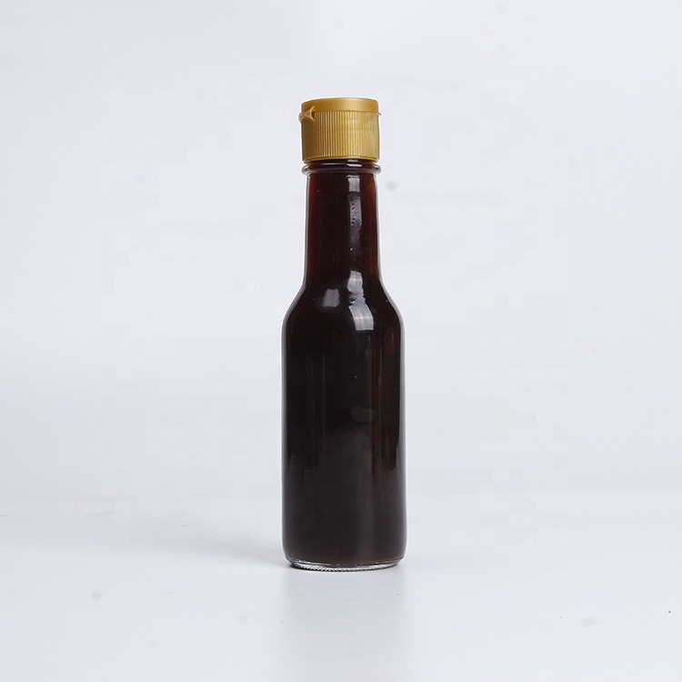 150 ml Clear Cook Oil Glass Bottle Soy Sauce Glass Bottles With Flip Top