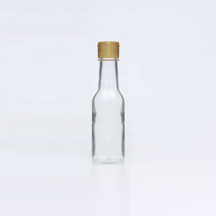 150 ml Clear Cook Oil Glass Bottle Soy Sauce Glass Bottles With Flip Top
