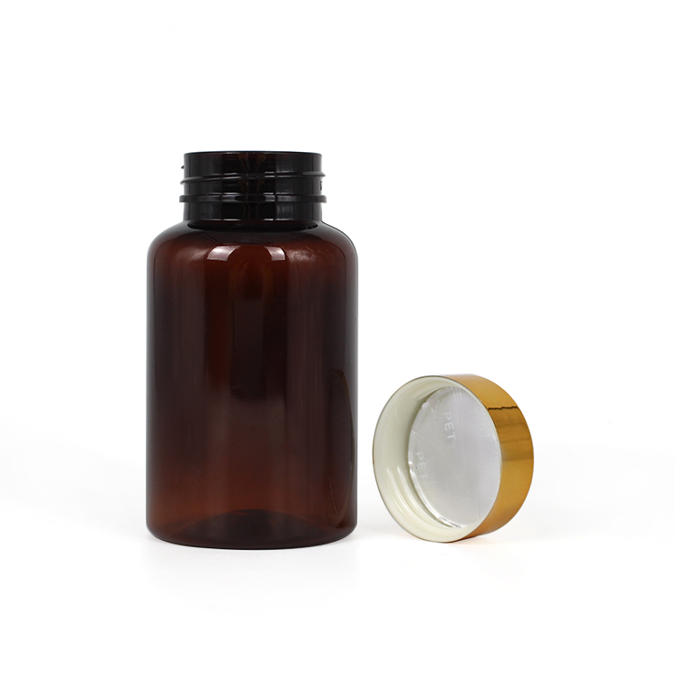 150 ml custom empty plastic capsule pharmacy bottle
