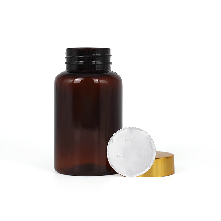 150 ml custom empty plastic capsule pharmacy bottle