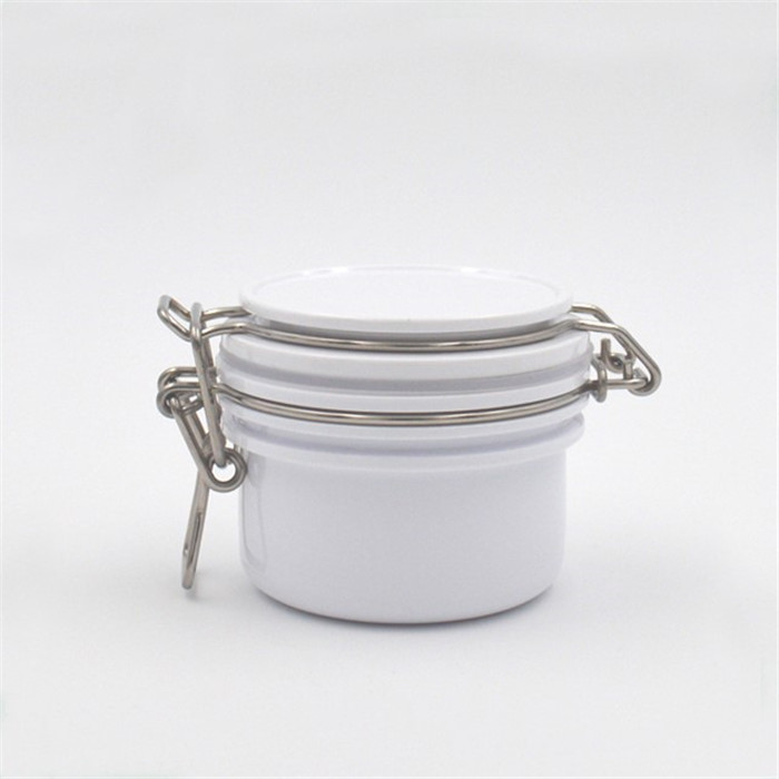 1500ml square plastic plant pot for parties and home decoration wtih plastic wooden lid