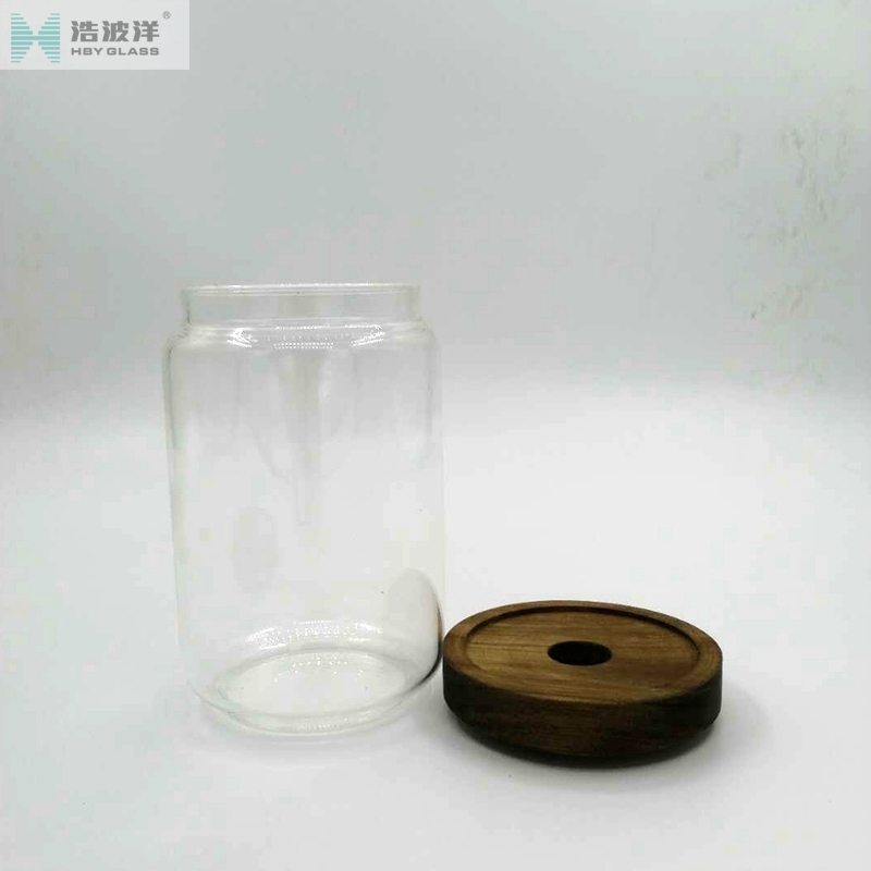 150ML stackable glass jar with customized package
