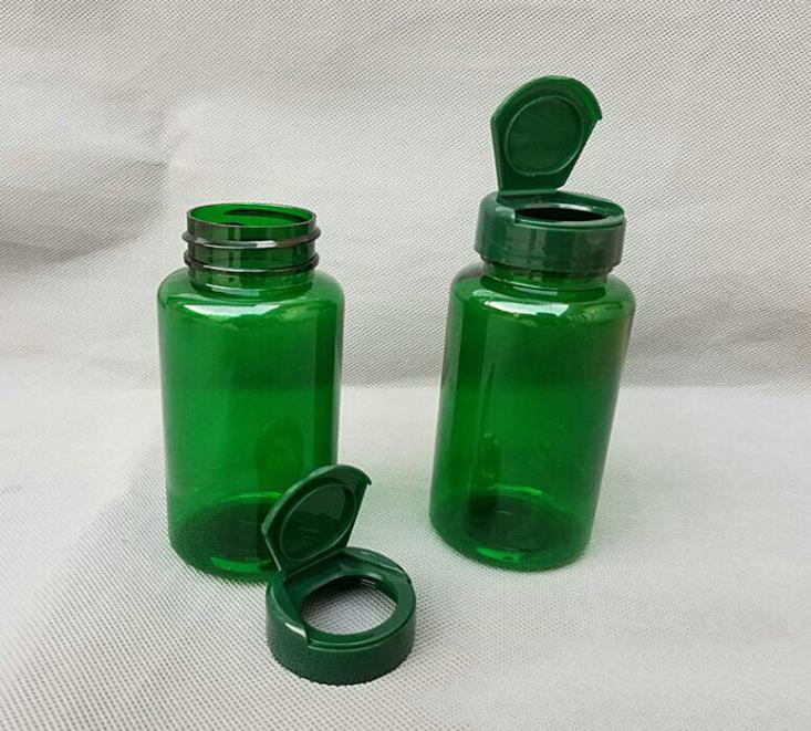 150cc Biodegradable PET Plastic Pill Bottle,150ml Green Biodegradable Plastic Medicine Bottle,Plastic Bottle Packaging Vitamin
