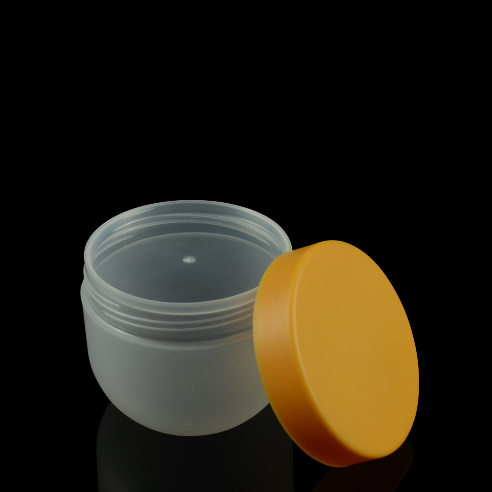 150g 250g 500g 5oz 8oz 16oz empty plastic skin care cream jar screw cap