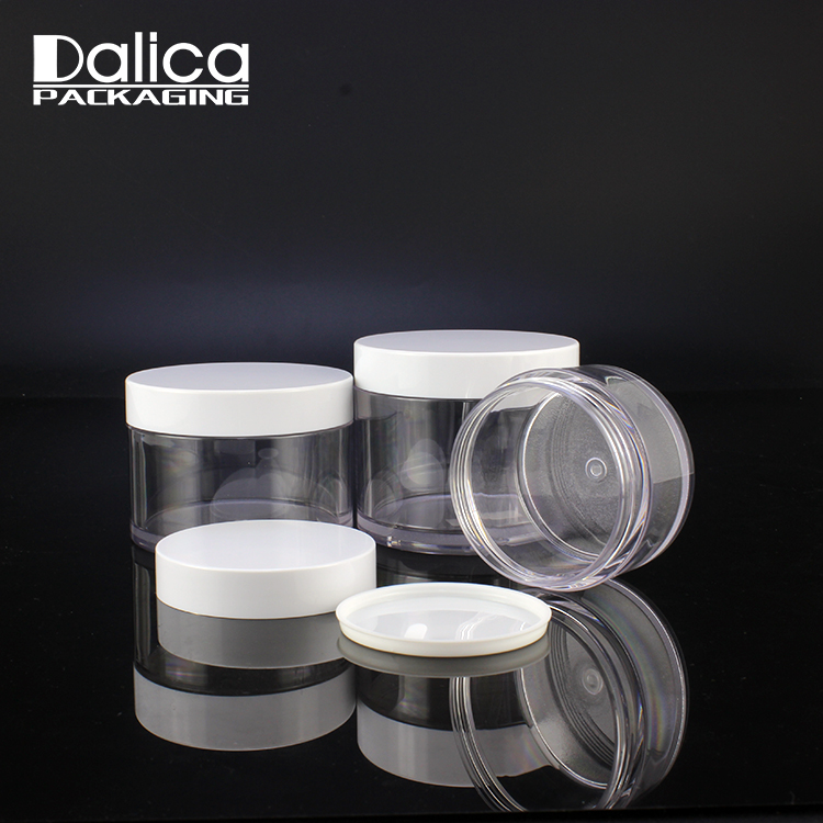150g petg plastic white empty cosmetic jars for personal care cream
